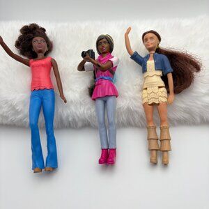 Mattel Barbie McDonalds Happy Meal 2015 2017 & Burger King 2020 (SKU: 397TO)